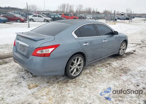 2010 Nissan Maxima 3.5 Sv from USA, damaged, VIN 1N4AA5AP6AC811379